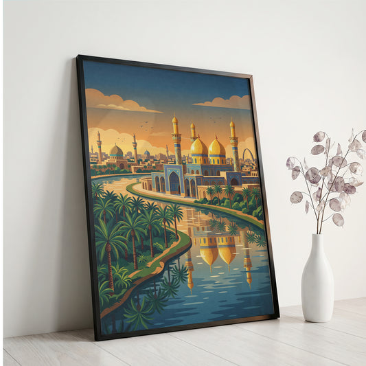 Baghdad Al-Shaheed Monument Poster - Modernist Architecture
