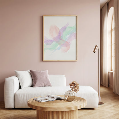 Pastel Ethereal Watercolor | Abstract Art Print
