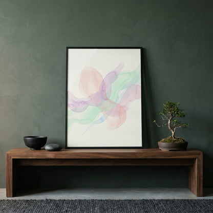 Pastel Ethereal Watercolor | Abstract Art Print