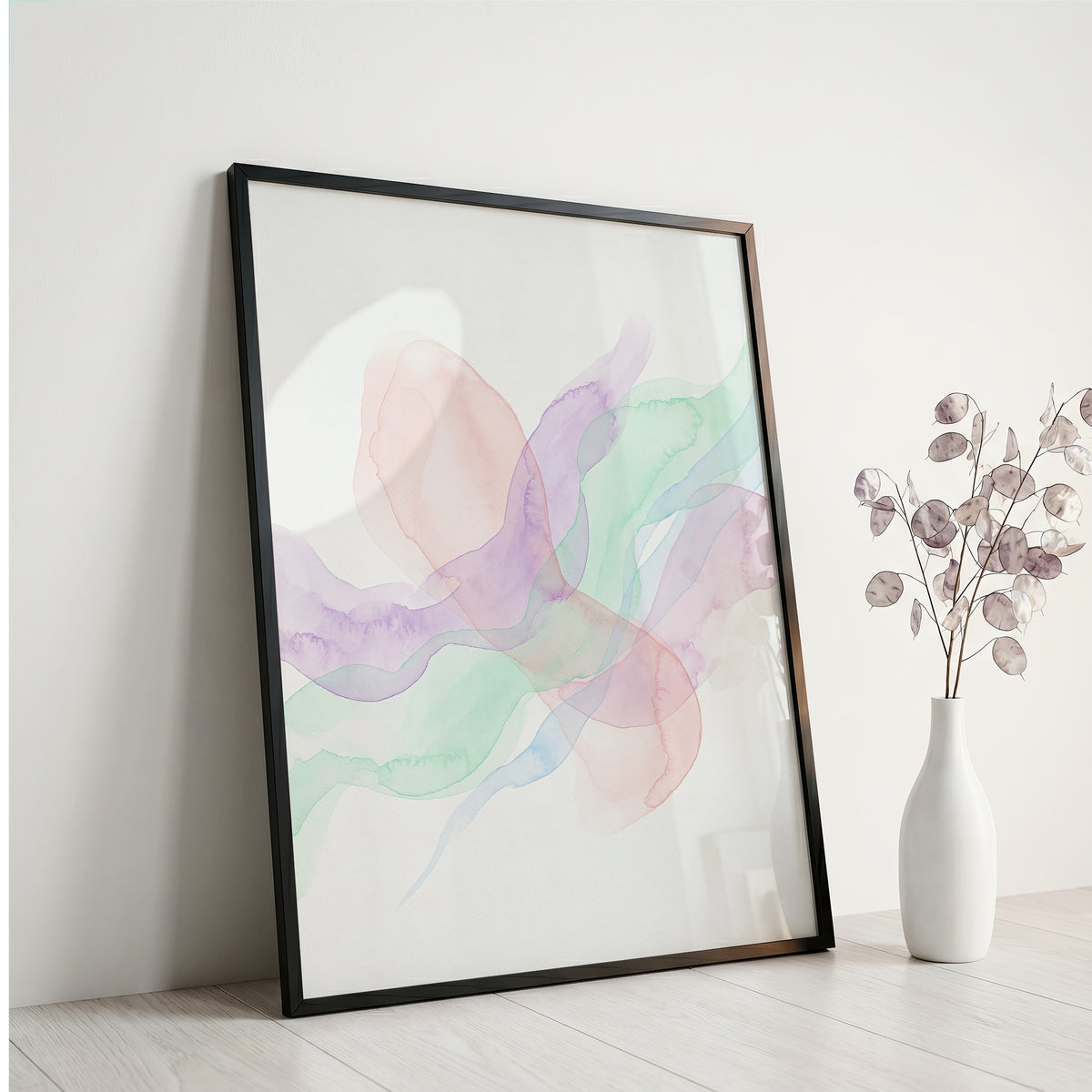 Pastel Ethereal Watercolor | Abstract Art Print