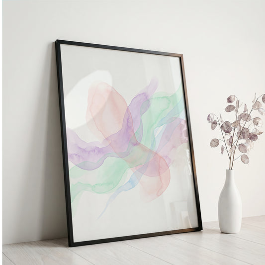 Pastel Ethereal Watercolor | Abstract Art Print
