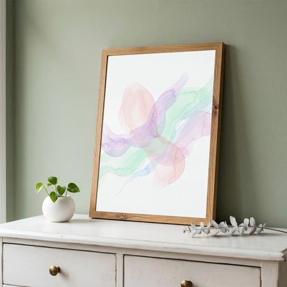 Pastel Ethereal Watercolor | Abstract Art Print