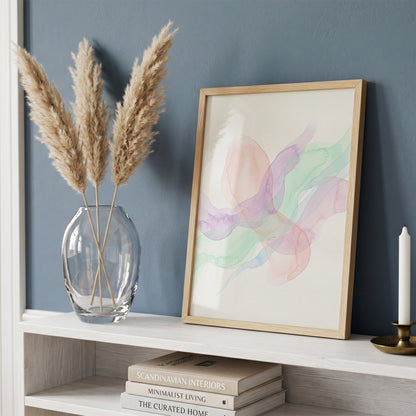 Pastel Ethereal Watercolor | Abstract Art Print