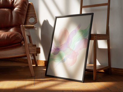 Pastel Ethereal Watercolor | Abstract Art Print