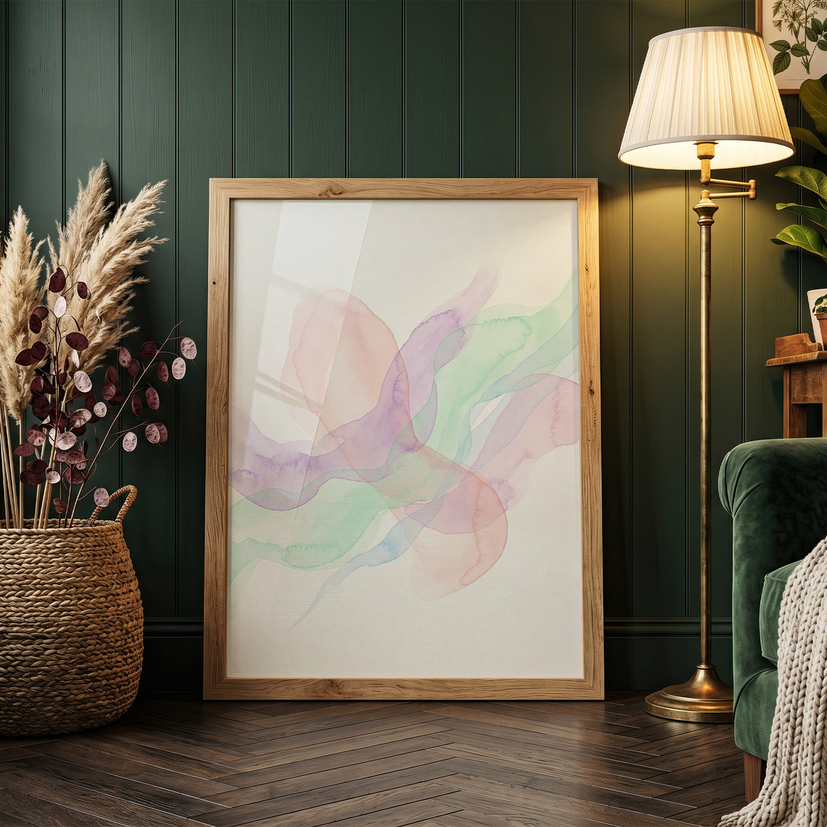 Pastel Ethereal Watercolor | Abstract Art Print