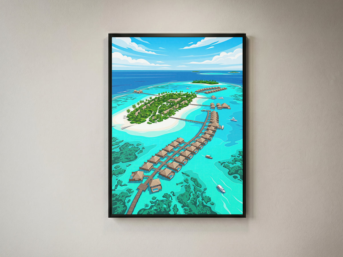 Sigiriya Lion Rock Travel Poster - Sri Lanka Ancient Fortress