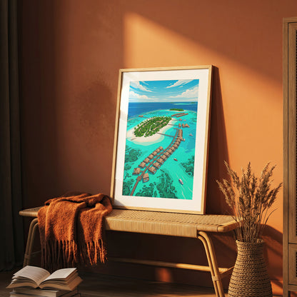 Sigiriya Lion Rock Travel Poster - Sri Lanka Ancient Fortress