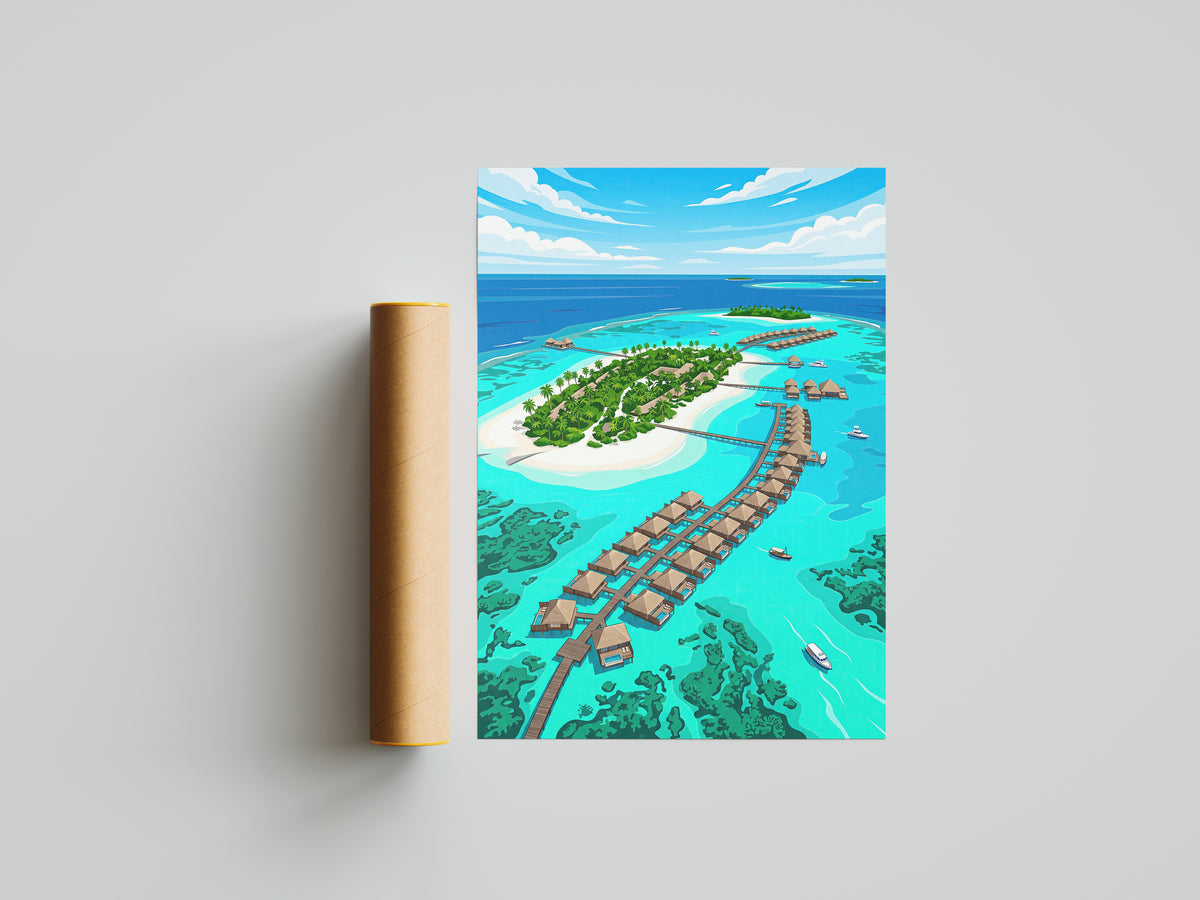 Sigiriya Lion Rock Travel Poster - Sri Lanka Ancient Fortress