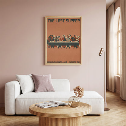 The Last Supper Bauhaus Exhibition Poster - Weimar 1923