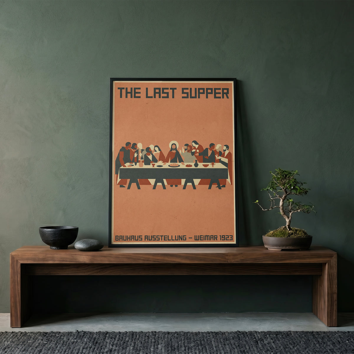 The Last Supper Bauhaus Exhibition Poster - Weimar 1923