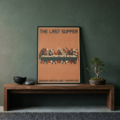 The Last Supper Bauhaus Exhibition Poster - Weimar 1923