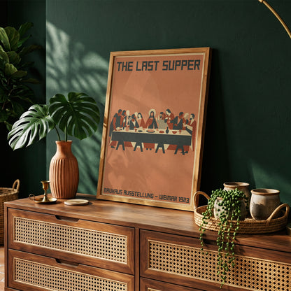 The Last Supper Bauhaus Exhibition Poster - Weimar 1923