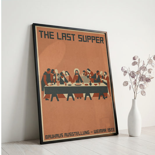 The Last Supper Bauhaus Exhibition Poster - Weimar 1923