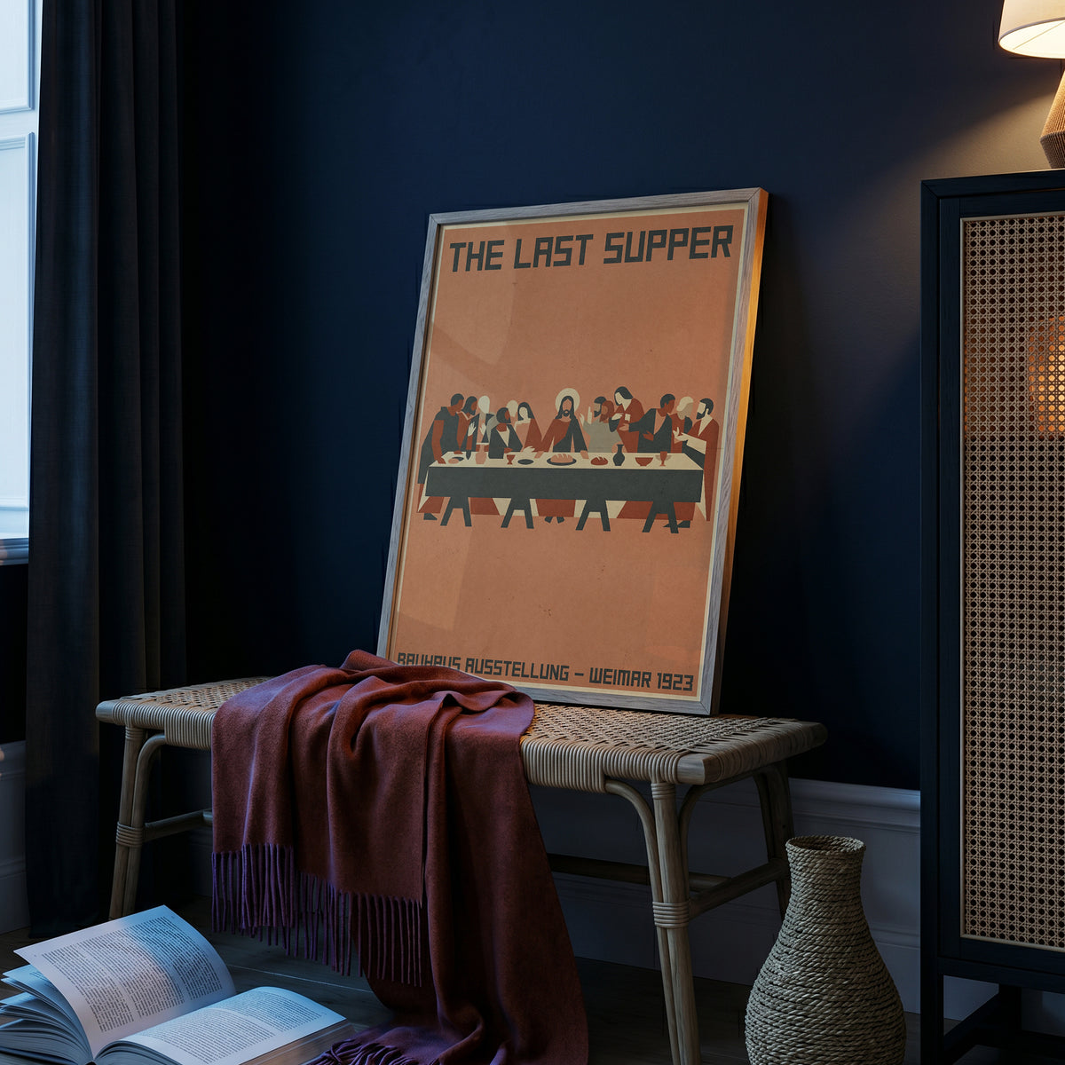 The Last Supper Bauhaus Exhibition Poster - Weimar 1923