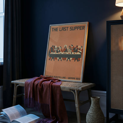 The Last Supper Bauhaus Exhibition Poster - Weimar 1923