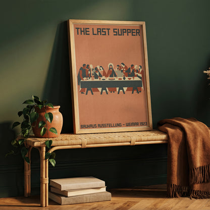 The Last Supper Bauhaus Exhibition Poster - Weimar 1923