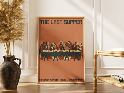 The Last Supper Bauhaus Exhibition Poster - Weimar 1923