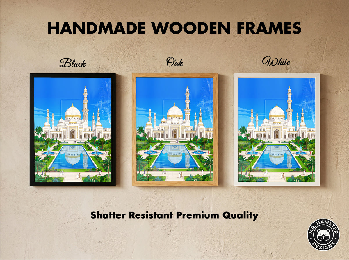 Sheikh Zayed Grand Mosque Abu Dhabi Art Print