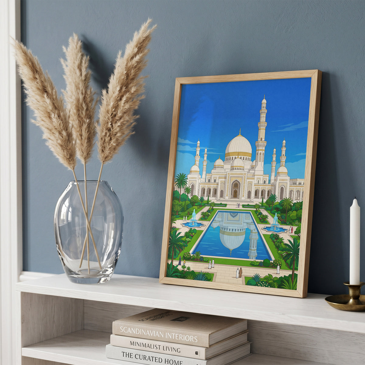Sheikh Zayed Grand Mosque Abu Dhabi Art Print