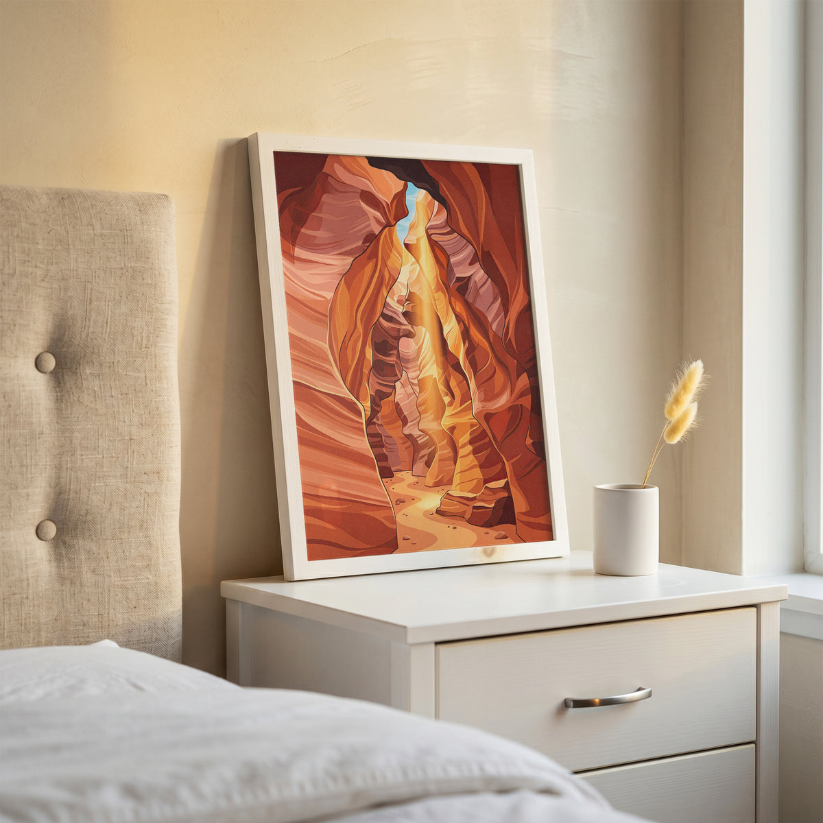 Antelope Canyon Arizona Sandstone Slot Canyon Art Print
