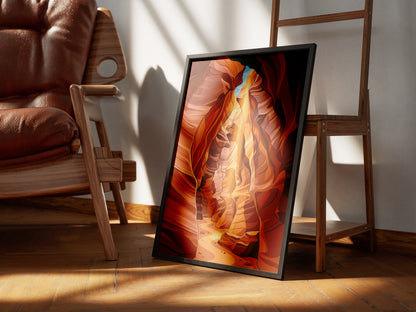 Antelope Canyon Arizona Sandstone Slot Canyon Art Print