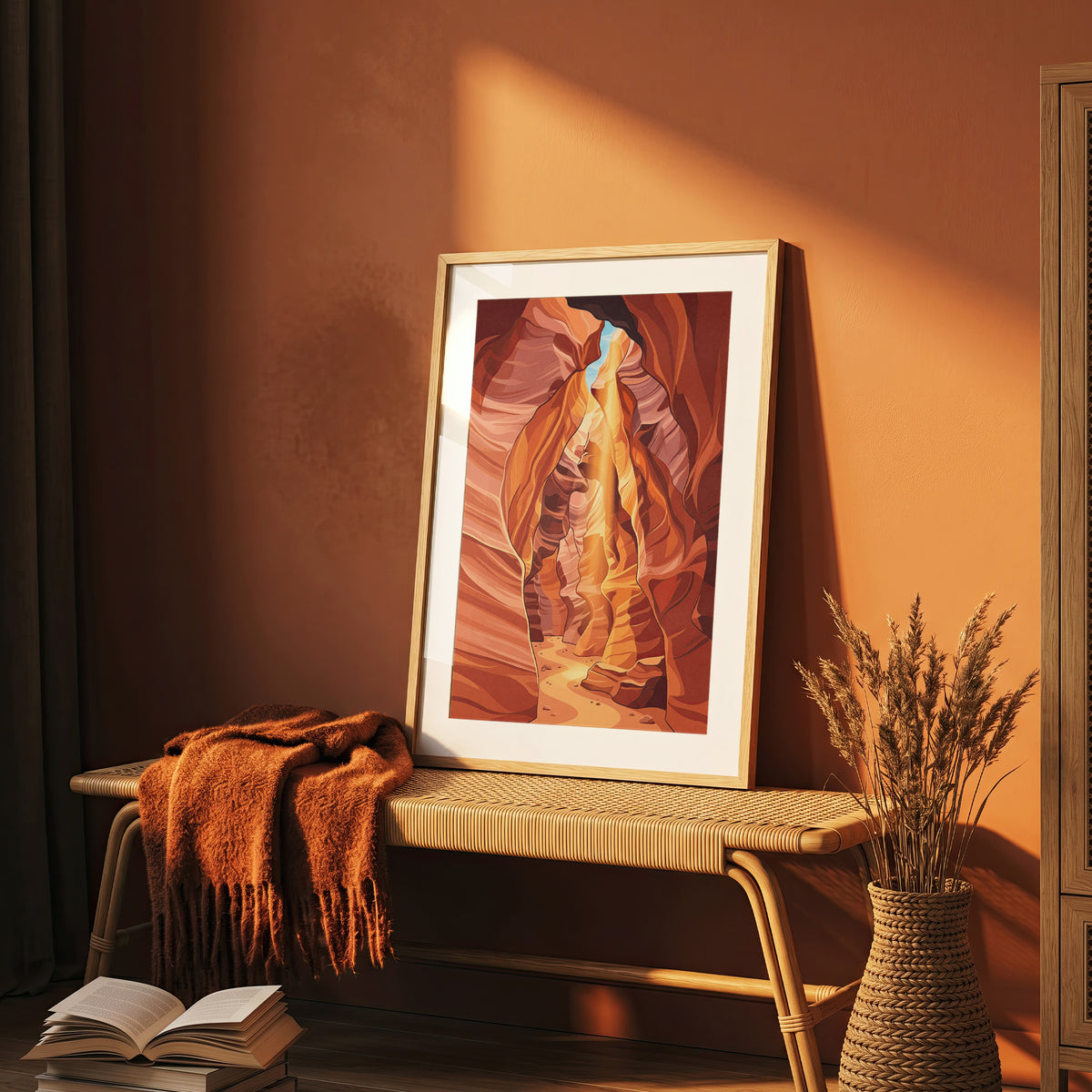 Antelope Canyon Arizona Sandstone Slot Canyon Art Print
