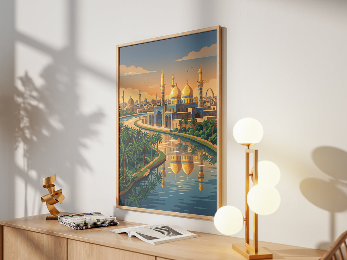Baghdad Al-Shaheed Monument Poster - Modernist Architecture