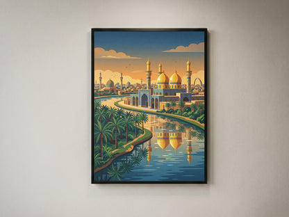 Baghdad Al-Shaheed Monument Poster - Modernist Architecture