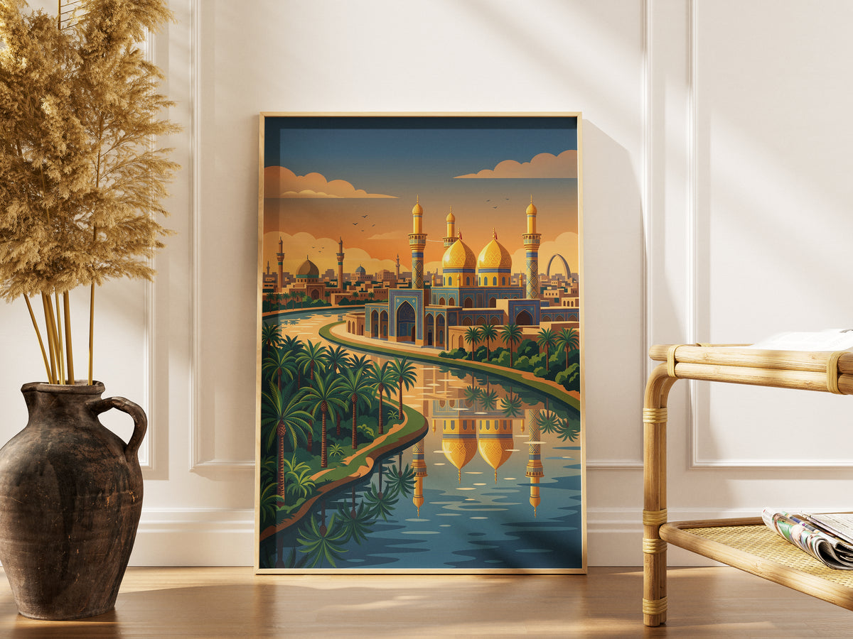 Baghdad Al-Shaheed Monument Poster - Modernist Architecture