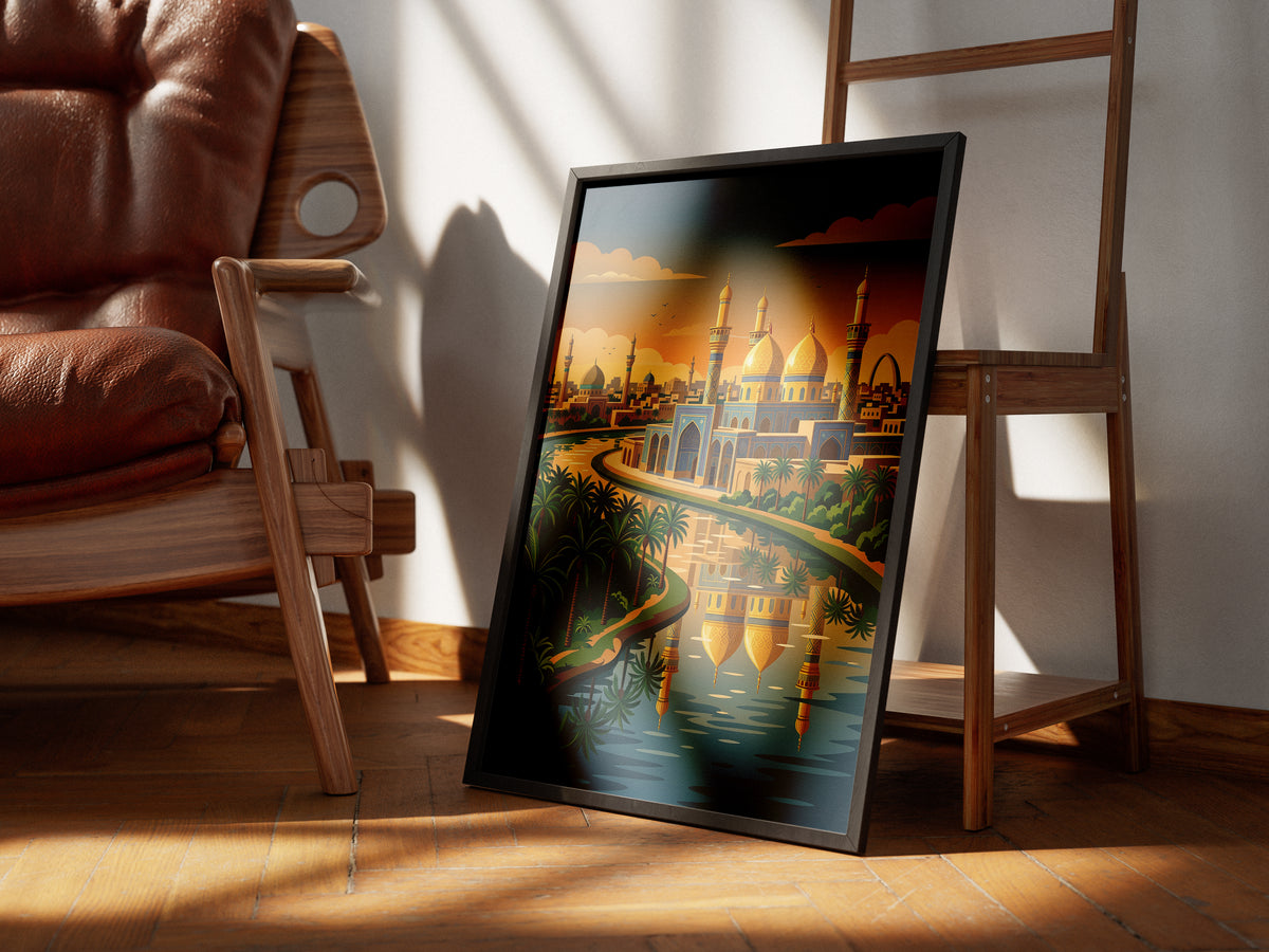 Baghdad Al-Shaheed Monument Poster - Modernist Architecture