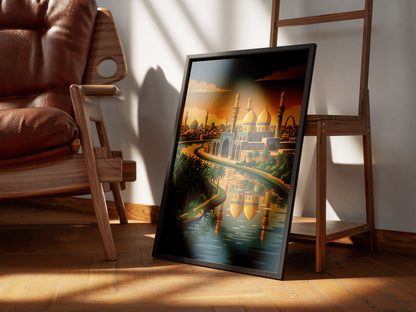 Baghdad Al-Shaheed Monument Poster - Modernist Architecture