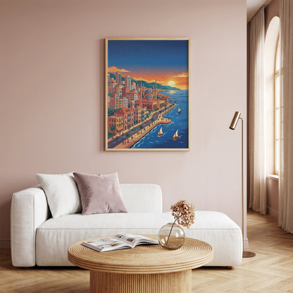 Beirut Lebanon Corniche Poster