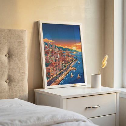 Beirut Lebanon Corniche Poster