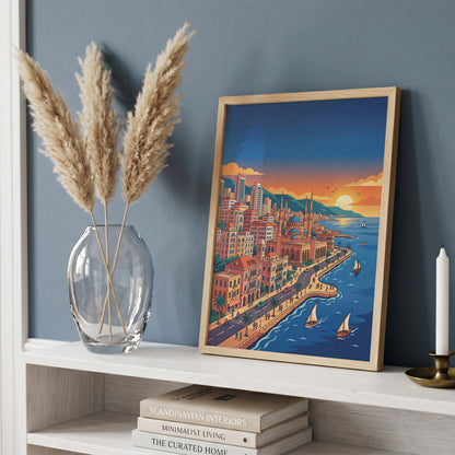 Beirut Lebanon Corniche Poster