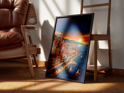 Beirut Lebanon Corniche Poster