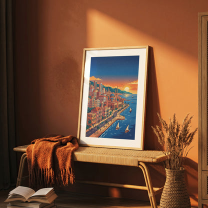Beirut Lebanon Corniche Poster