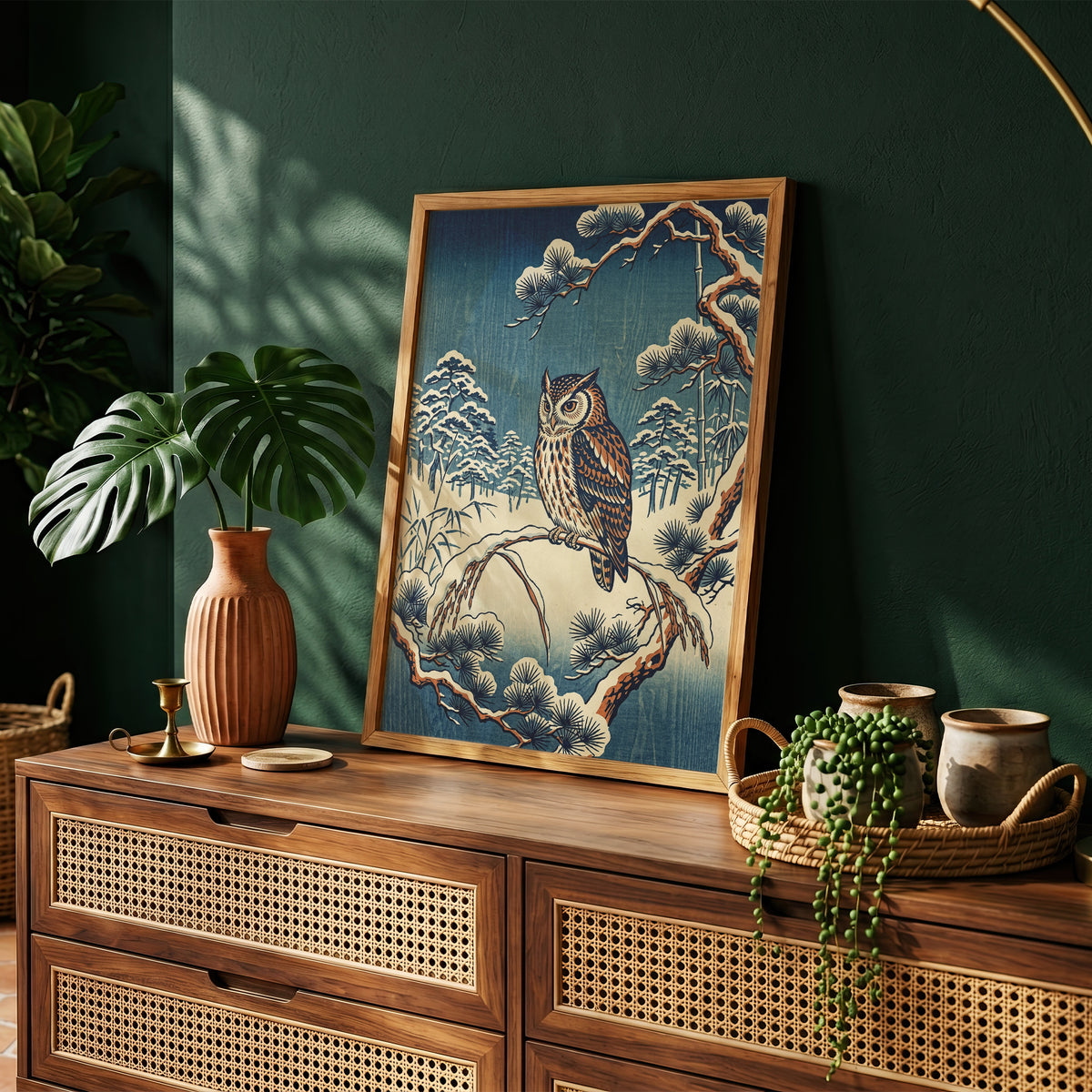 Japanese Ukiyo-e Jellyfish | Lotus Pond Art Print