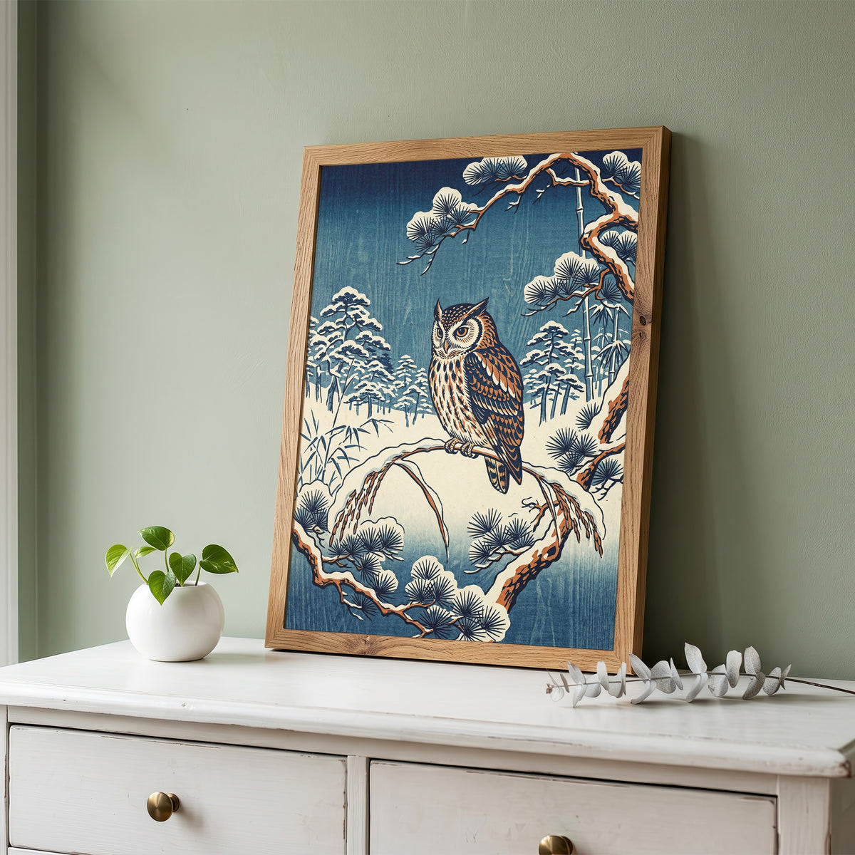 Japanese Ukiyo-e Jellyfish | Lotus Pond Art Print